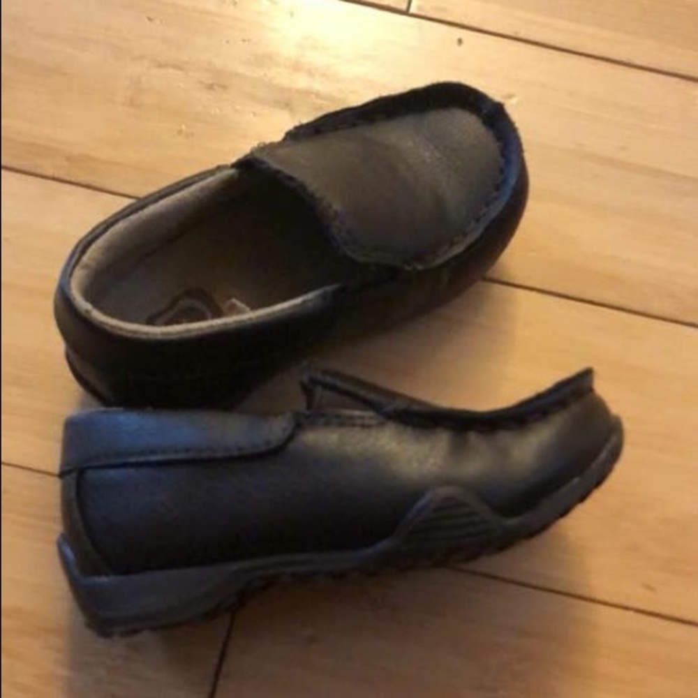 Boys brown loafers